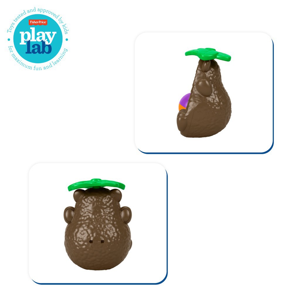 Fisher Price Rattle Toy (Avocado Bear) - Mainan Gantung Anak Bayi