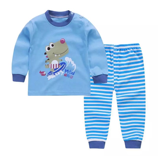 Setelan Baju Anak little crocodile