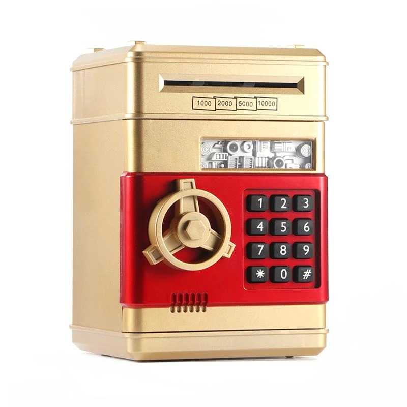 Celengan Anak Electronic Bank Safe Box Money Model Brankas