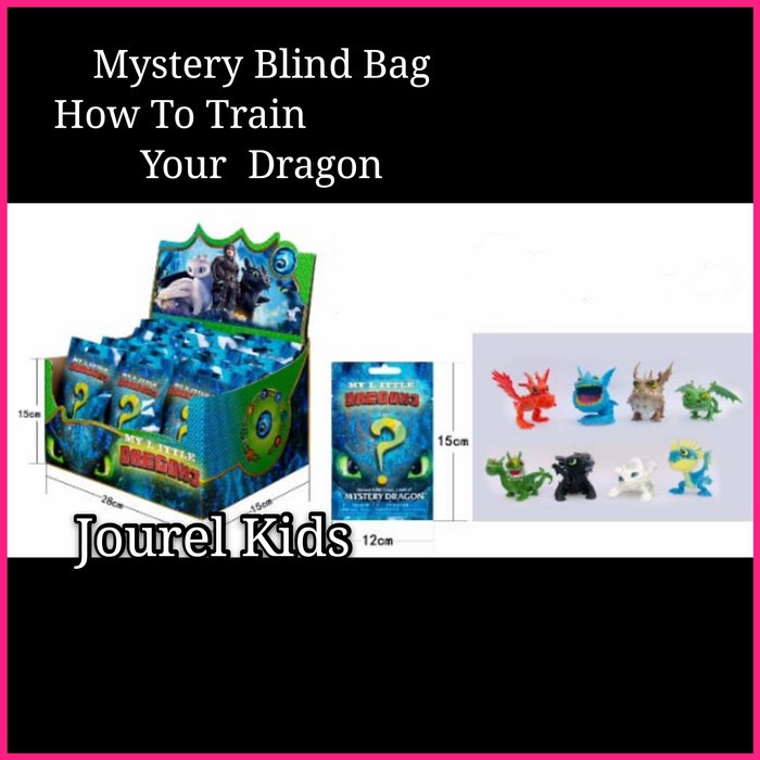 JK -  mainan how to train your dragon figure Mystery Blind Bag Surprise Toys