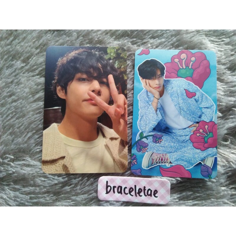 [BOOKED] BTS V MOTS THE JOURNEY JAPAN SELFIE VER & UMJ OFFICIAL PHOTOCARD / PC TAEHYUNG