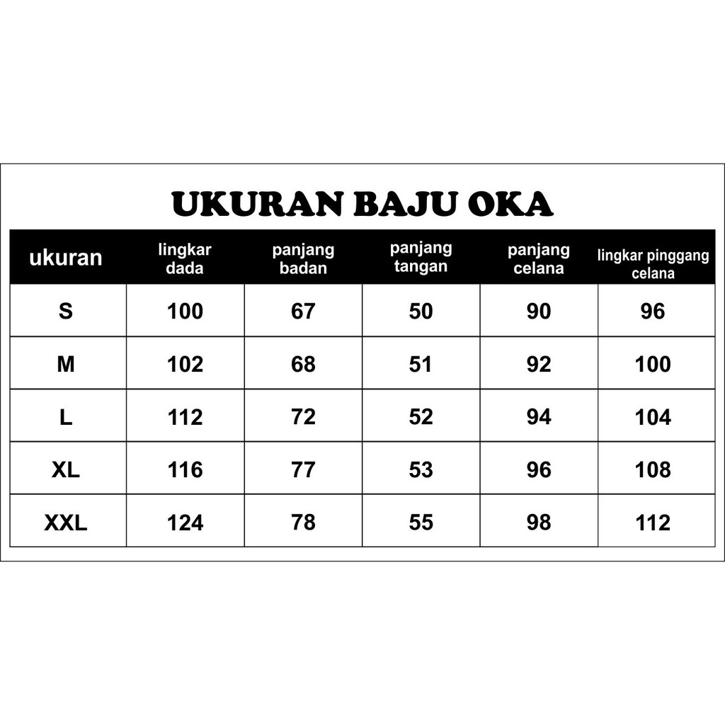 BAJU OK / BAJU OKA / SERAGAM MEDIS / BAJU JAGA