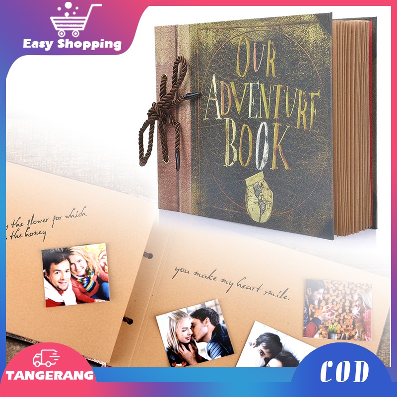 My Our Adventure Book Pixar/Album Foto Scrapbook Untuk Album Foto Pernikahan/Scrapbook