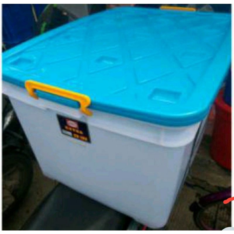 BOX CONTAINER SHINPO CB 195 EXTRA 195 LITER / KOTAK PLASTIK KONTAINER TEMPAT PENYIMPANAN SERBAGUNA