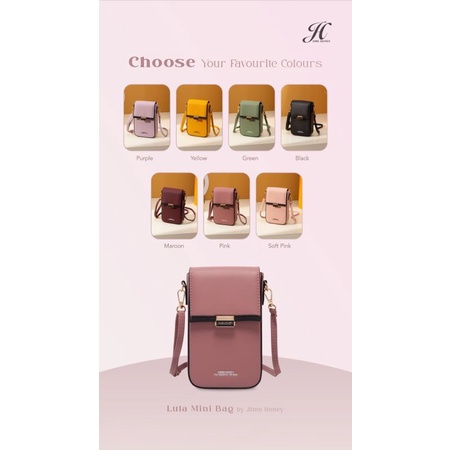 PROMO LULA MINI BAG jimshoney semarang //tas selempang