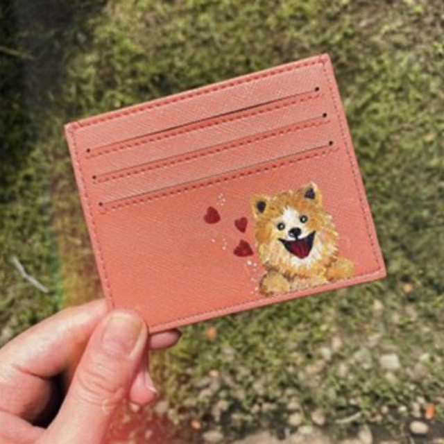 Illustrated Card Holder