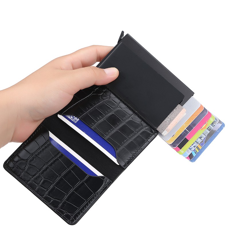 BAELLERRY K9130 Dompet Kartu Pria Bahan Kulit PU Leather Premium WATCHKITE WKOS