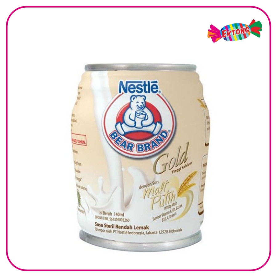 

NESTLE BEAR BRAND GOLD WHITE MALT 140 ML