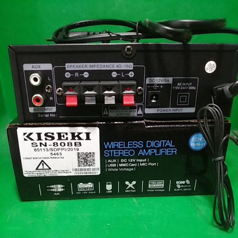 AMPLY / AMPLIFIER / POWER KISEKI 808/D05