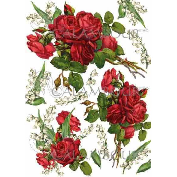 Rice Paper Calambour Size 35x25cm RCP 19