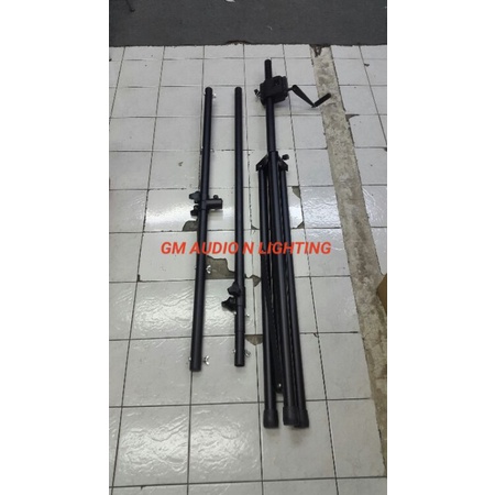 STAND PARLED TIANG LAMPU PARLED TRIPOD FRESNEL MINI MOVING LASER SERBA GUNA
