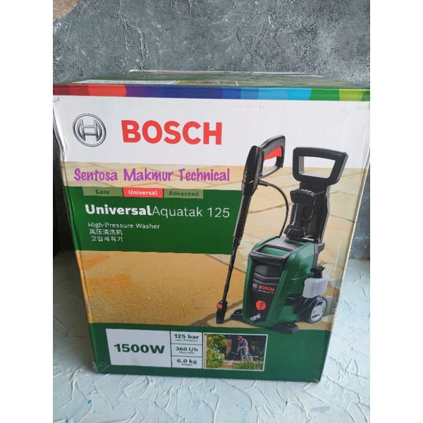 BOSCH UNIVERSAL AQUATAK 125 Jet Cleaner Steam Cuci AC Mobil Motor