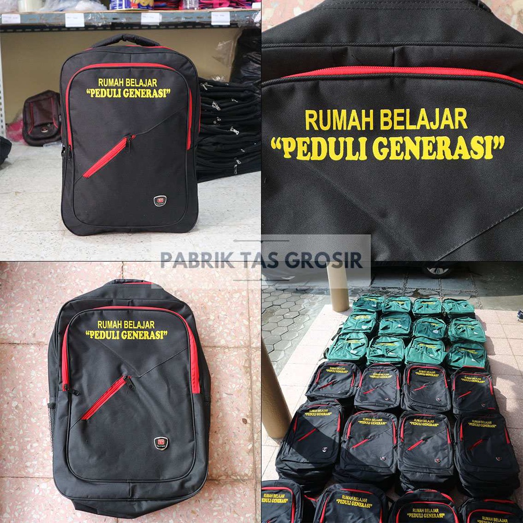 TAS GROSIR SOUVENIR SEMINAR SABLON RUMAH BELAJAR PEDULI GENERASI HARGA TERJANGKAU BERKUALITAS