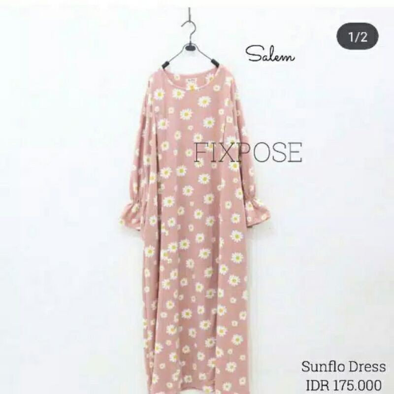 sunflo dress fixpose / preloved sunflo dress fixpose / preloved fixpose / pl fixpose / fix pose