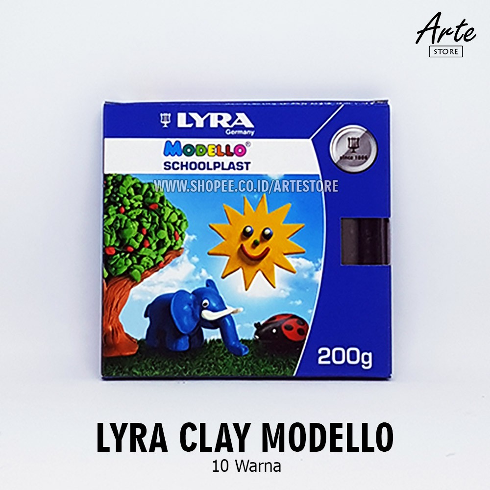 Lilin / Clay Lyra Modello Schoolplast 200 gr