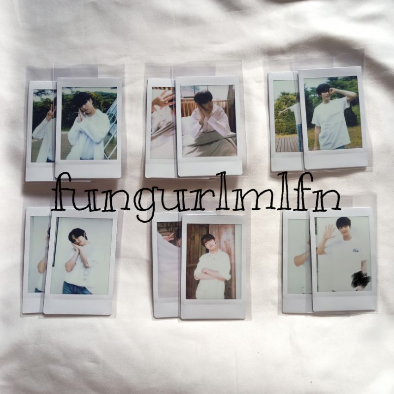 [READY] TREASURE X LIPSS INSTAX FILM POLAROID JIHOON YEDAM JUNGHWAN JAEHYUK MASHIHO DOYOUNG BARCODE 