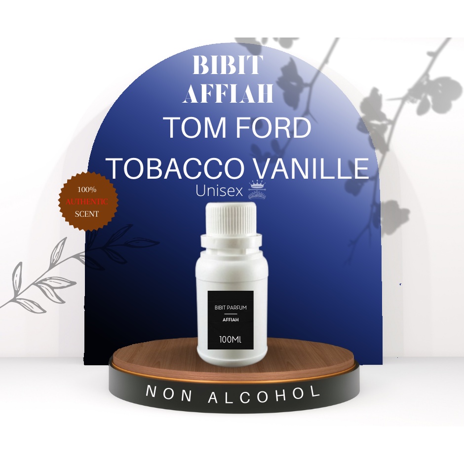 BIBIT PARFUM100ml PRIA DAN WANITA (UNISEX) TAHAN LAMA 24 JAM TOBACCO VANILLE100ml ORIGINAL REPACK