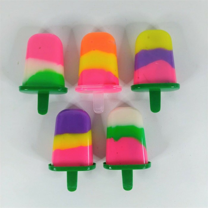 SLIME ICE CREAM RAINBOW/ MAINAN SLIME/ MAINAN EDUKASI ANAK SLIME ICE CREAM RAINBOW SATUAN