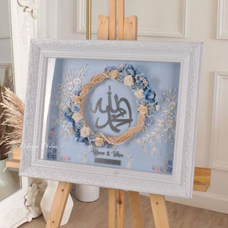 Mahar rotan / mahar ring rotan / mahar akrilik / mahar pernikahan