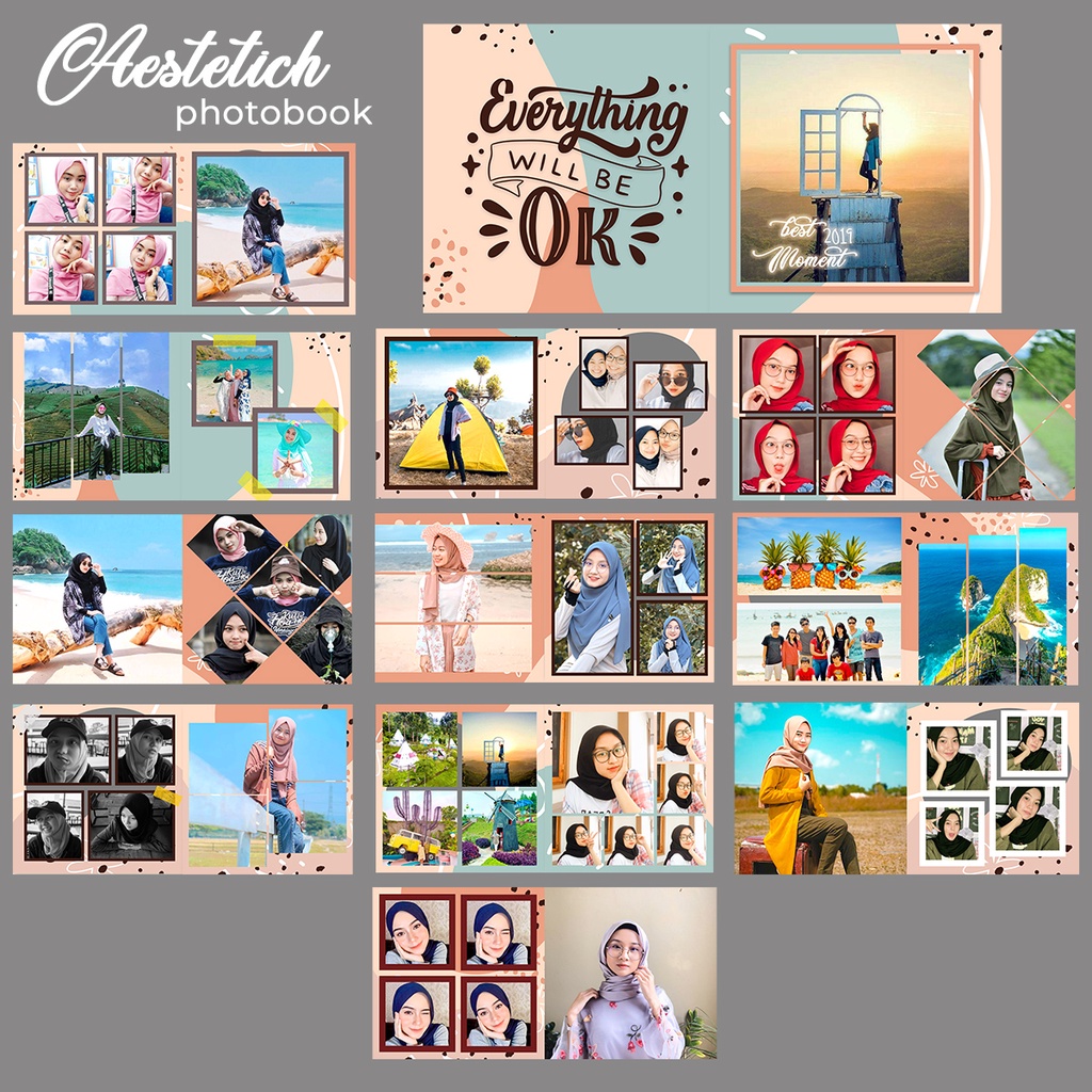 Craftpedia Cetak Foto Photobook Softcover 24 Hal - Aesthetic Photobook