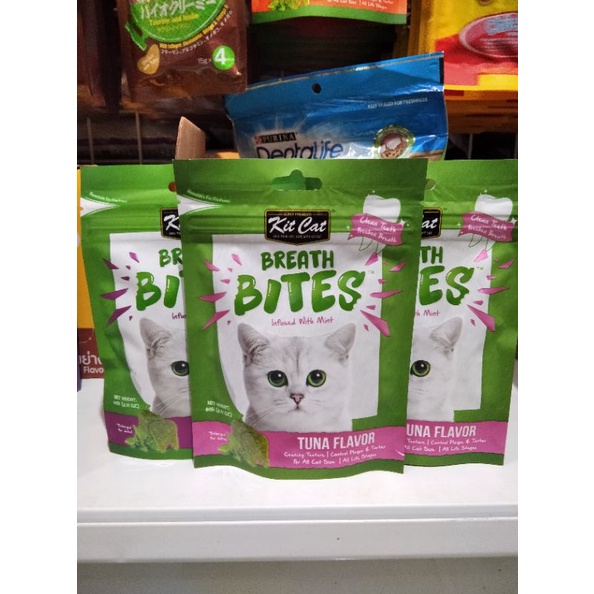 Snack Kucing Kit Cat Breat Bites 60g