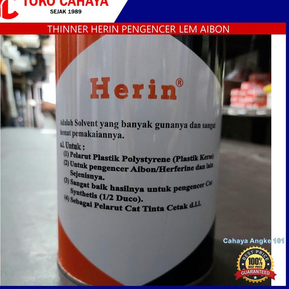 Thinner Herin Pengencer Lem Kuning Aibon Fox