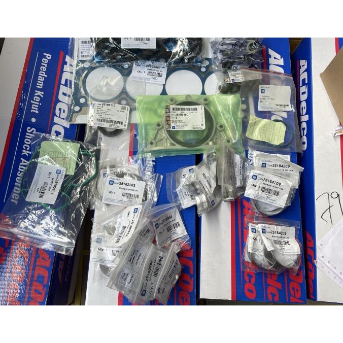 GASKET SET CHEVROLET SPIN 1.5 / PACKING SET SPIN 1.5