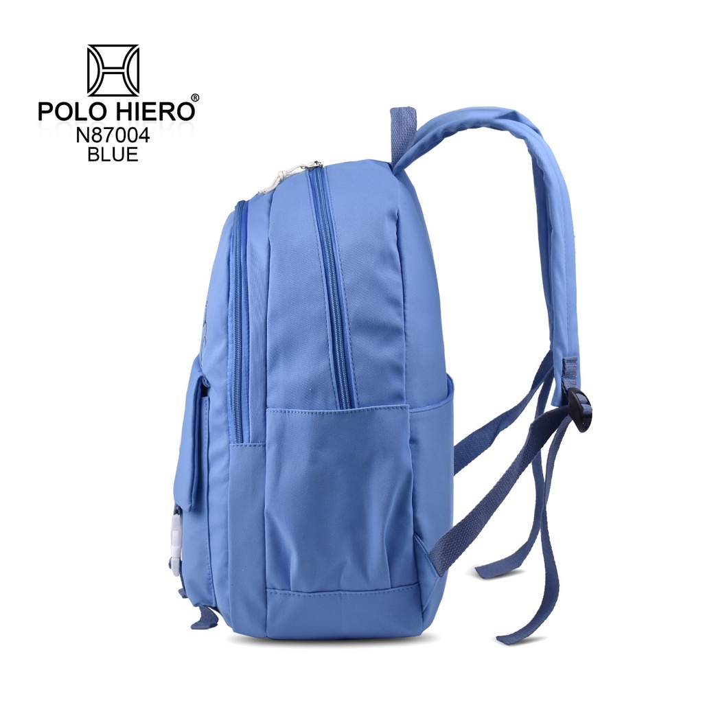 (RF) Tas Perempuan Polo Hiero N87004 Ransel Fashion Backpack Import Tas Sekolah Kuliah