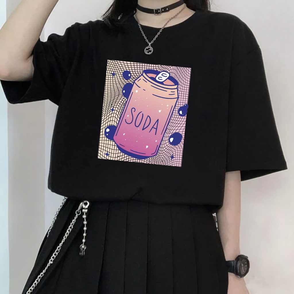 Tshirt Soda Aesthetic Kawaii Unisex