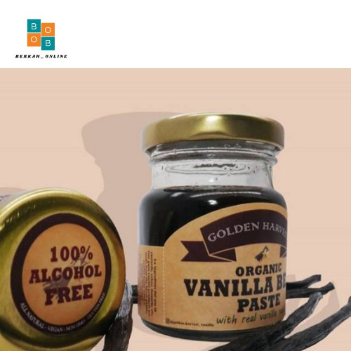 

TERLARIS] 30ml Vanilla Bean Paste merk Golden Harvest 100% HALAL dan Murni