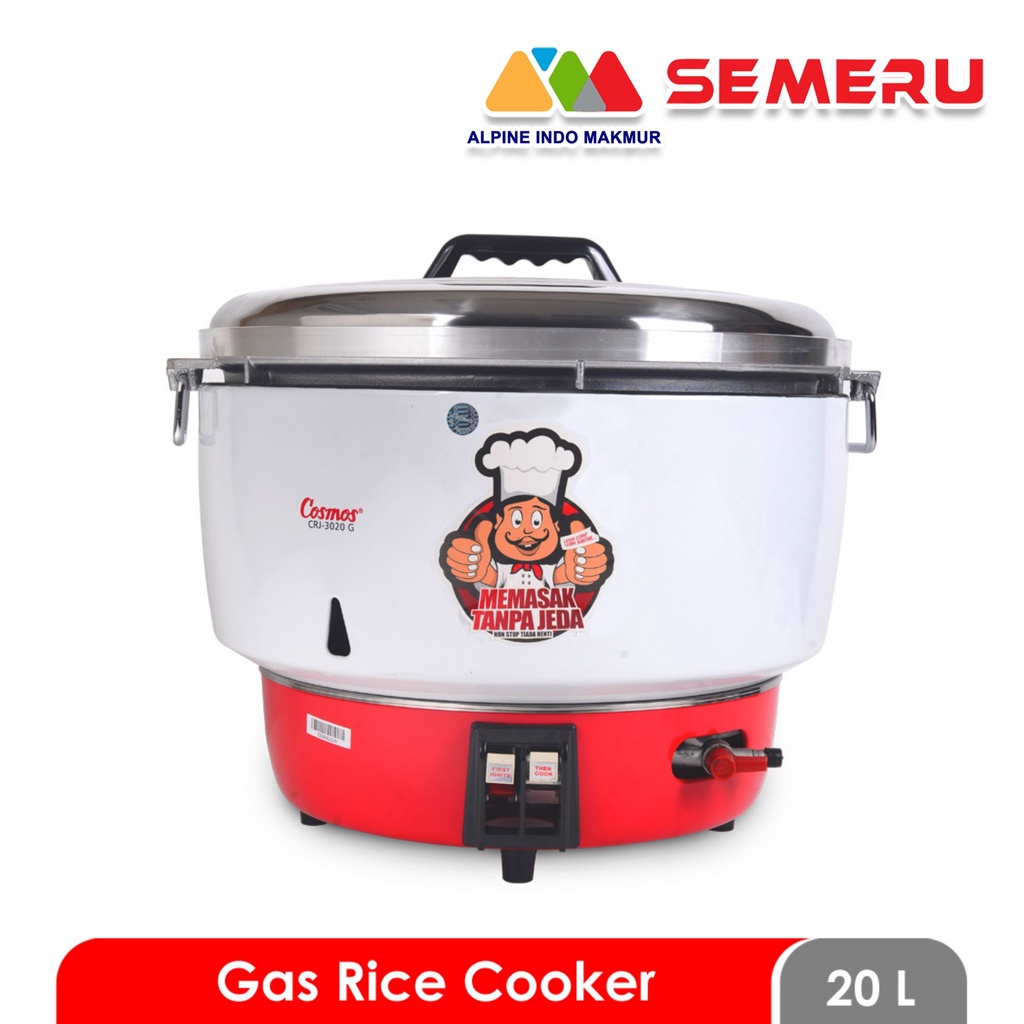COSMOS GAS RICE COOKER CRJ-3020 G (KHUSUS MAKASSAR)