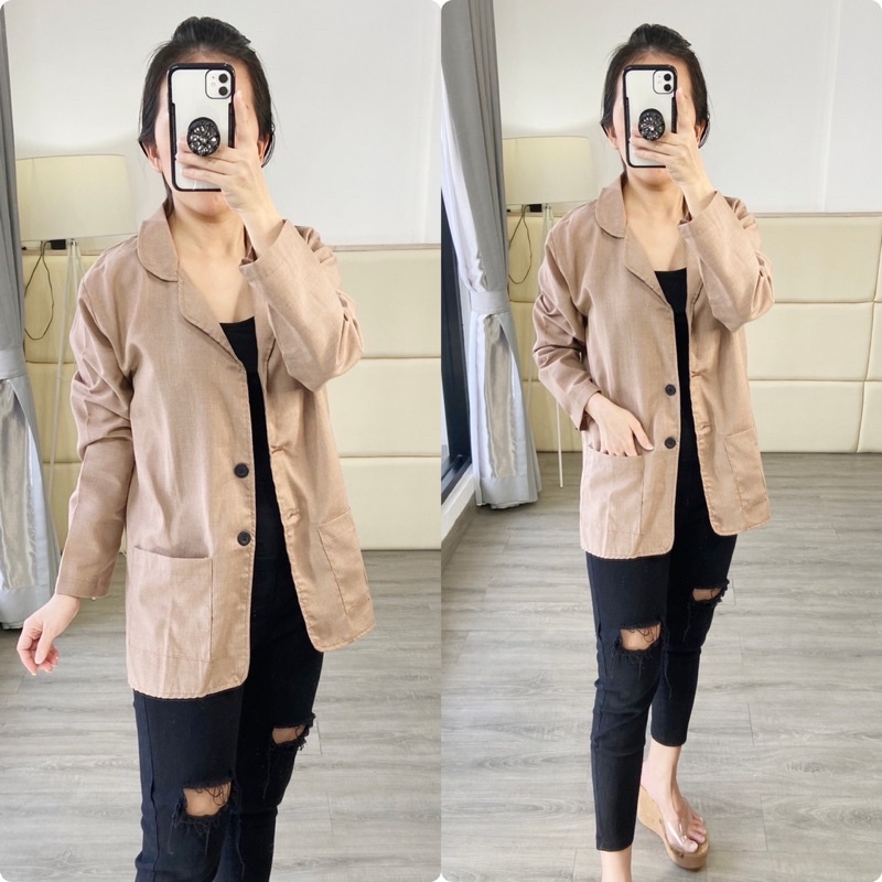 marketonline outer blazer casual / korean blazer