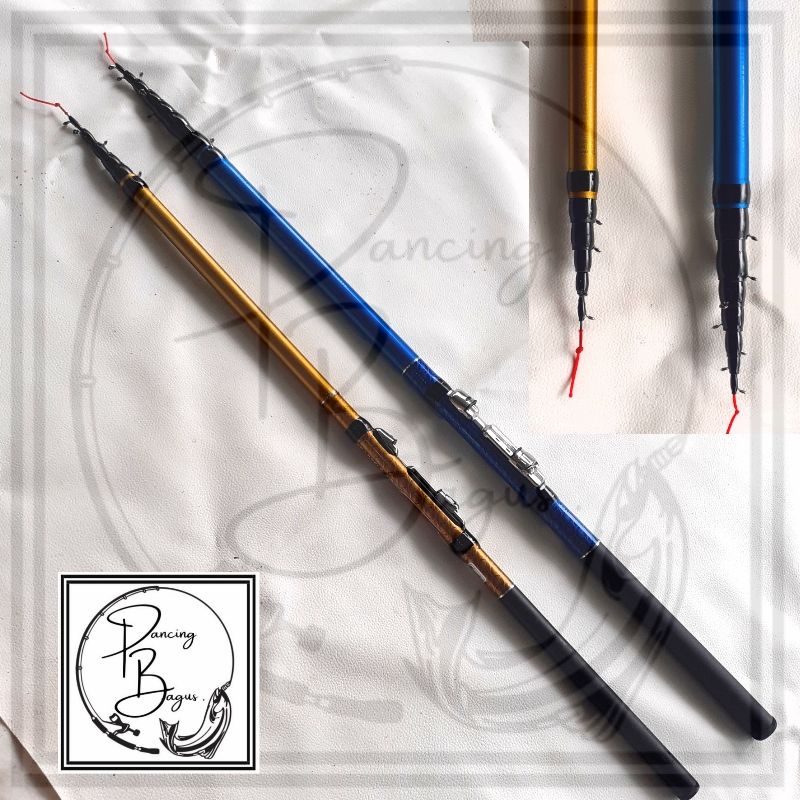 Joran Pancing Tegek Daihan Loogle 450 Fiber Set Kolong Murah Original
