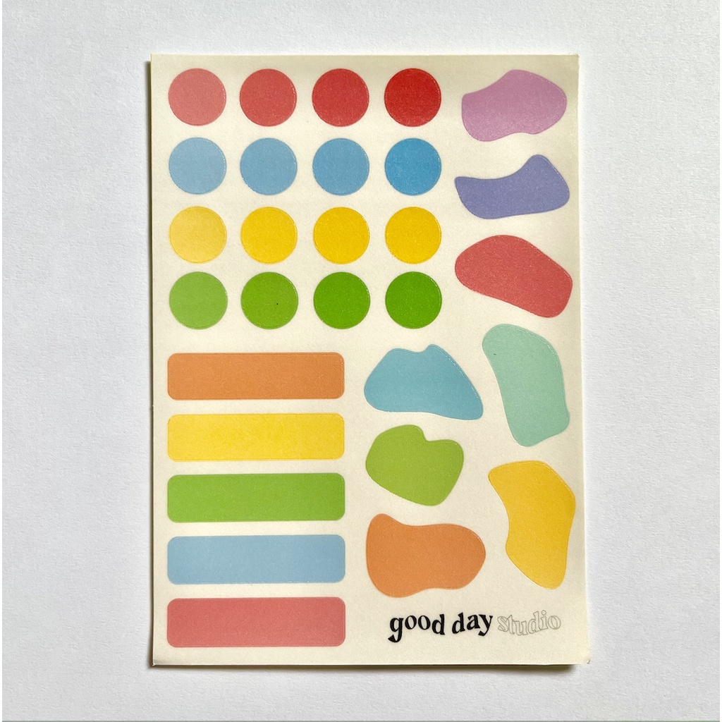 

Deco/Label Sticker Sheet (A6)