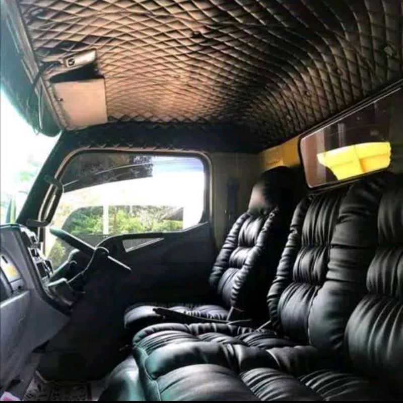 Bungkus Jok/Sarung Jok Mobil Truck Canter Model Sofa