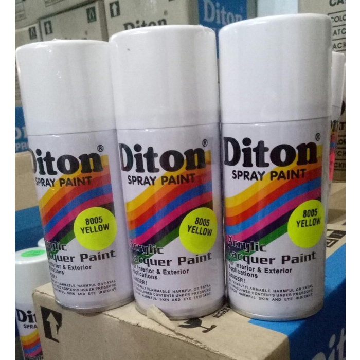 pilok pilox diton stabilo yellow 8005 150cc stabilo kuning 150cc redi stok