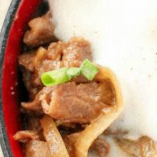 

Gyudon beef bowl
