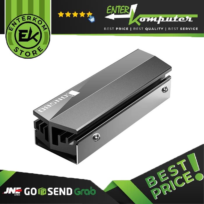 NEW Jonsbo M.2 Grey SSD Heatsink Cooler