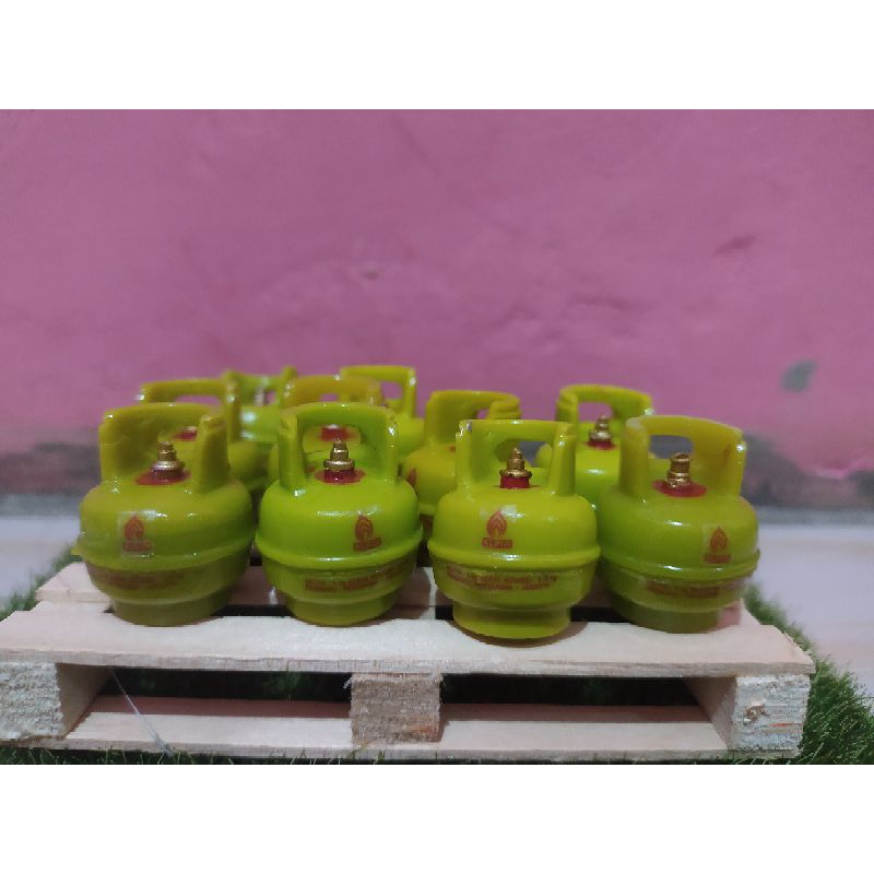miniatur Gas elpiji 3kg