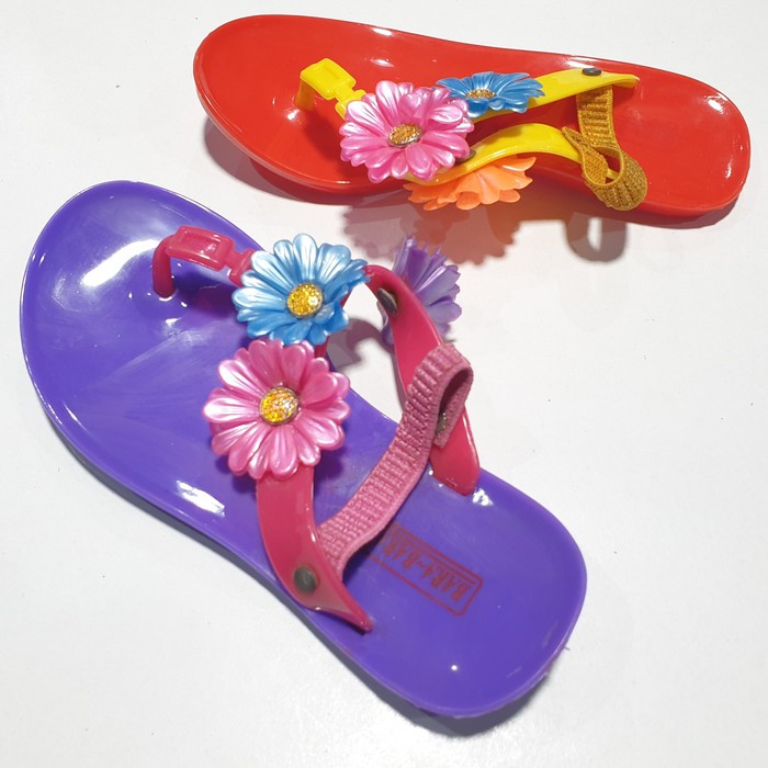 jelly sandal anak barabara kaca sendal bara bara import 258EX19