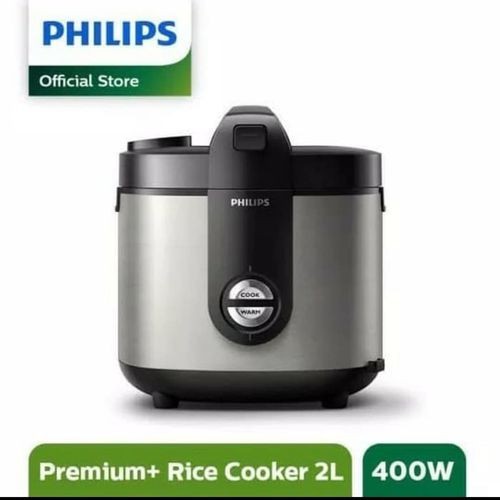 RICE COOKER PHILIPS HD 3132 - M.COM PHILIPS STAINLESS 2LITER