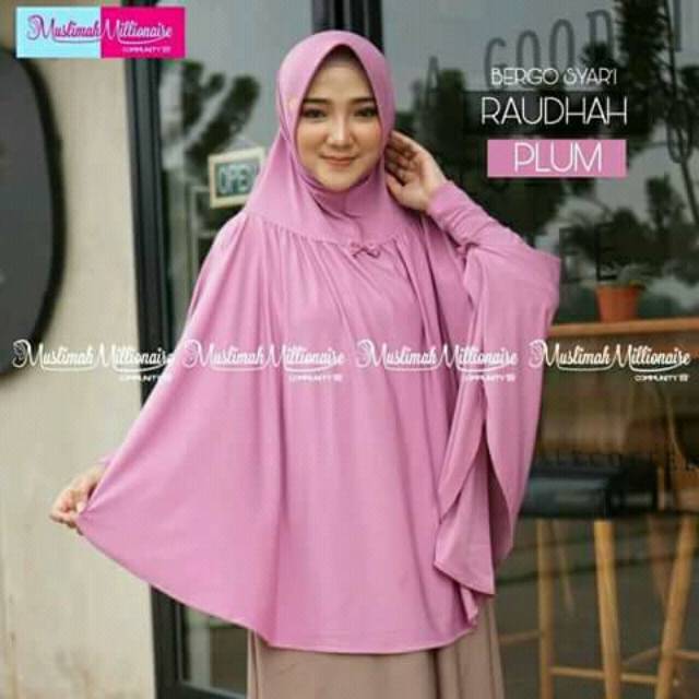 Bergo Lengan Syar'i "RAUDHAH"