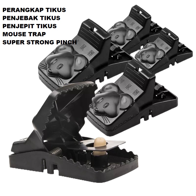 PERANGKAP TIKUS PVC / JEBAKAN TIKUS / DOUBLE SPRING POWER FULL ANTI HAMA/MOUSE TRAP / DOUBLE SPRING