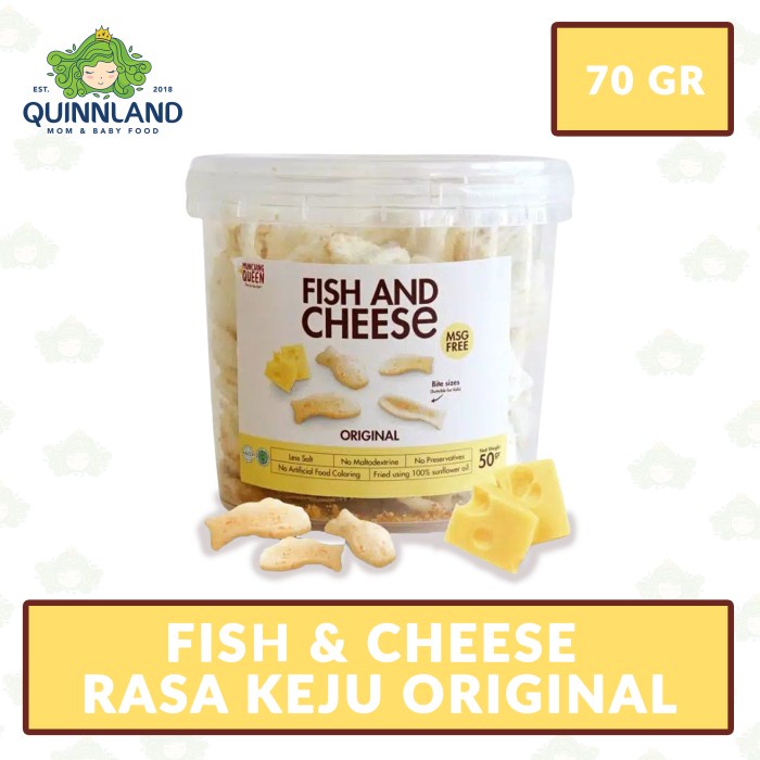 

TERLARIS Fish & Cheese Rasa Keju Original 70gr - Munching Queen