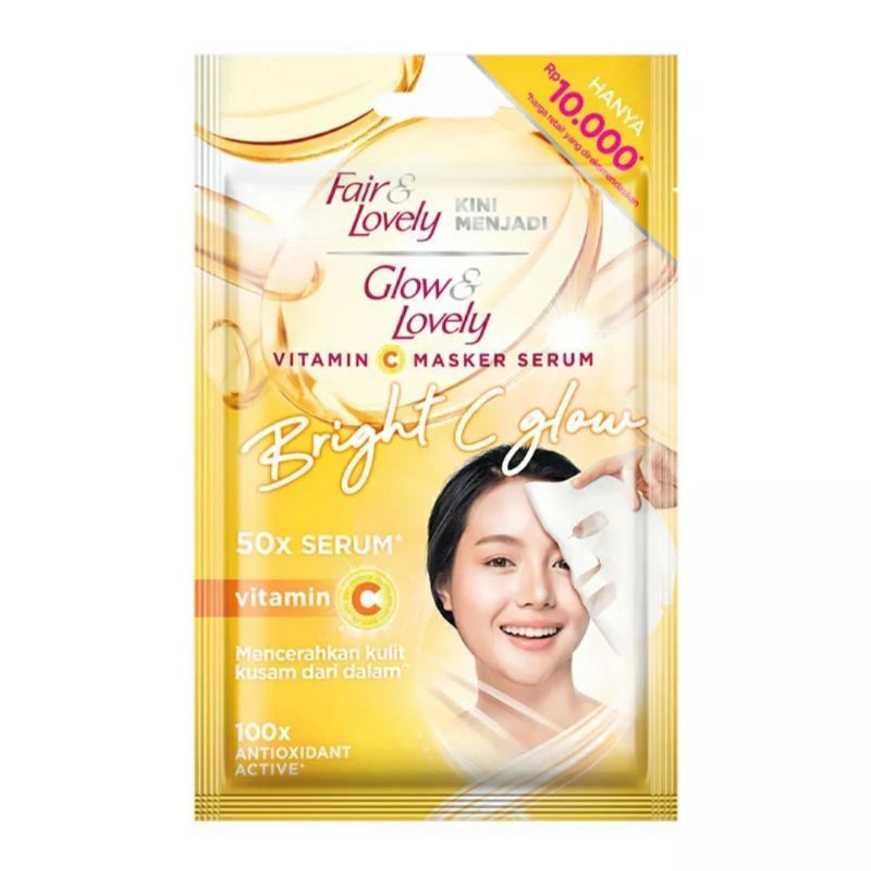 Fair&amp;Lovely Bright C Glow Sheet Mask