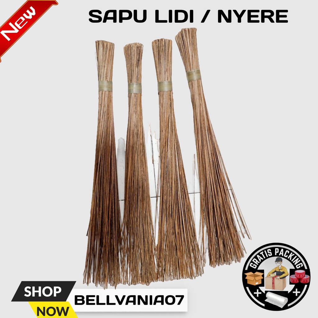 SAPU LIDI SERBAGUNA NYERE KASUR HALAMAN TAMAN TANAH