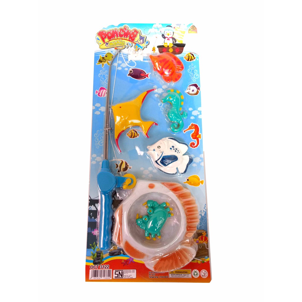 Mainan Pancing Pancingan Ikan Magnet