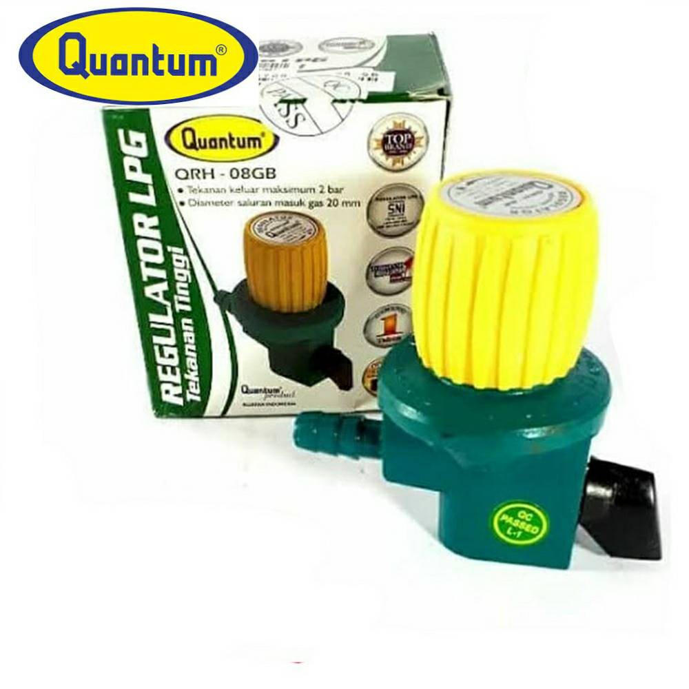 Regulator Gas Tekanan Tinggi Quantum QRH 08 GB High Pressure Regulator High Pressure Quantum 08GB