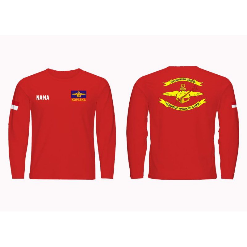 BAJU KOPASKA/ KAOS KOPASKA/T-SHIRT KOPASKA TANGAN PANJANG