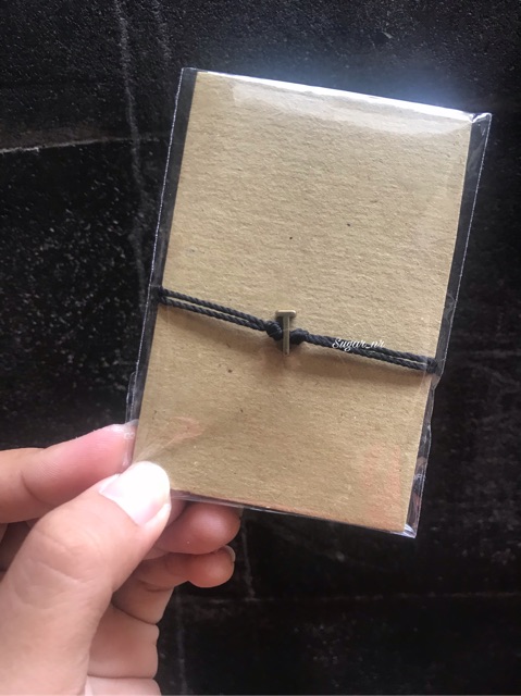 Initial bGelang Inisial / Gelang Nama / Gelang Couple / Gelang Huruf / gelang magnet couple-1